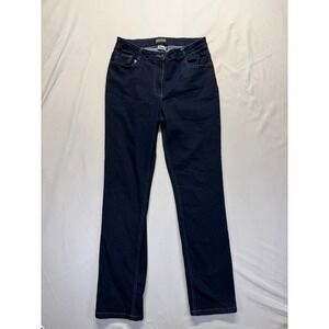 Apparel Collection Jeans women's RegularBlue Dark Wash Denim Cotton Straight Leg